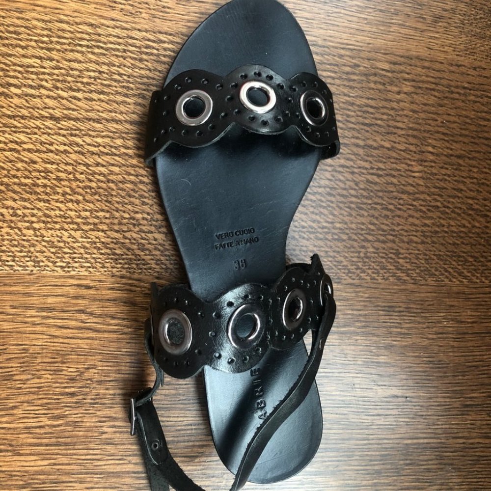 Lavorazione Artigiana Gabriella Sandals, sz 38 - Picture 4 of 5